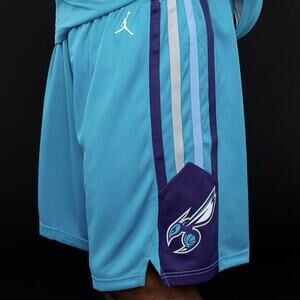 NBA Dri Fit Engineered 50 Jordan Charlotte Hornets Basketball Shorts Size 3XL
